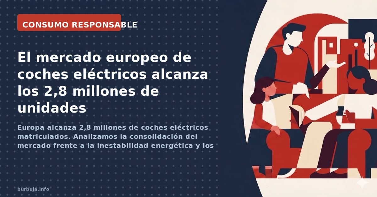 2,8 millones de eléctricos en Europa: récord y debate