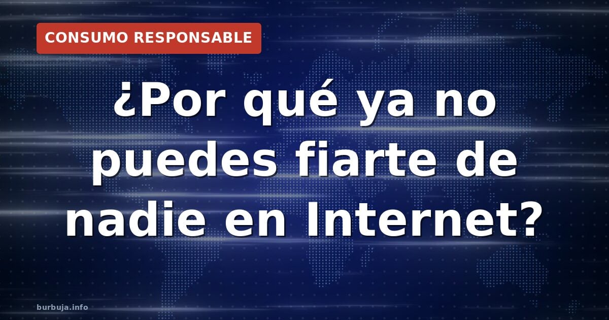 Internet, un campo de minas de estafas y bots