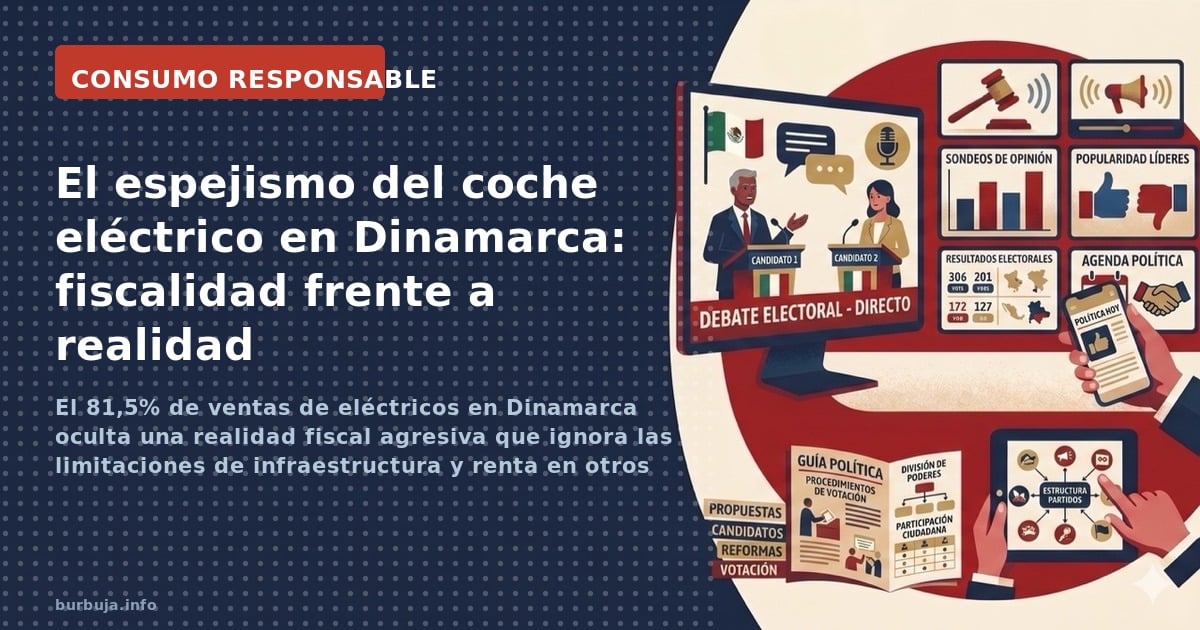 El 81,5% de ventas de eléctricos en Dinamarca oculta una realidad fiscal agresiva que ignora las limitaciones de infraestruct