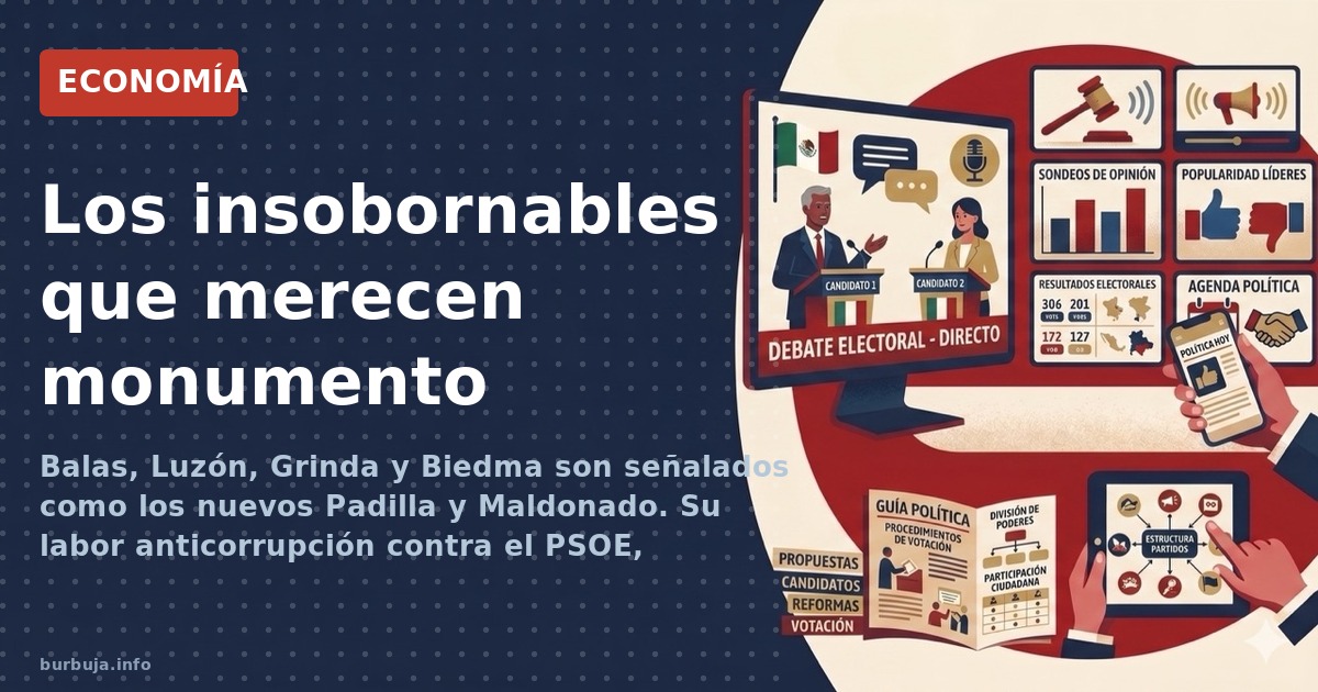 Balas, Luzón, Grinda y Biedma son señalados como los nuevos Padilla y Maldonado. Su labor anticorrupción contra el PSOE, inve