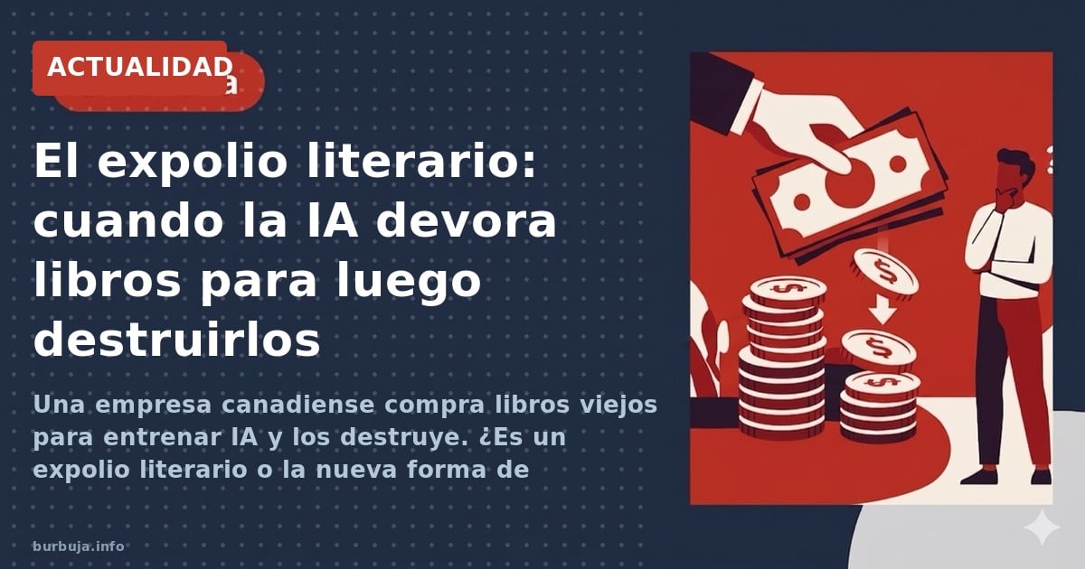 La operación secreta de la IA con libros viejos
