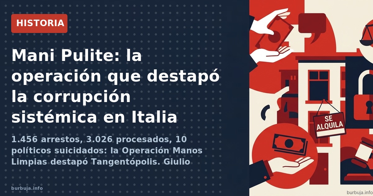 Los suicidios que hundieron a la DC y al PSI
