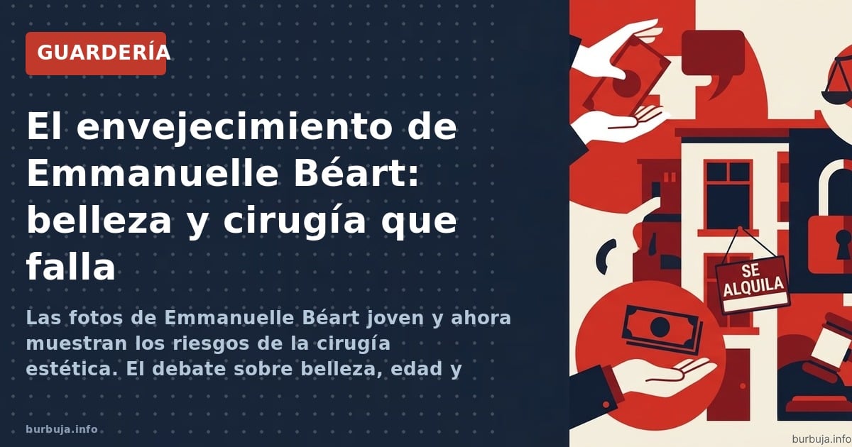 Las fotos de Emmanuelle Béart joven y ahora muestran los riesgos de la cirugía estética. El debate sobre belleza, edad y pres