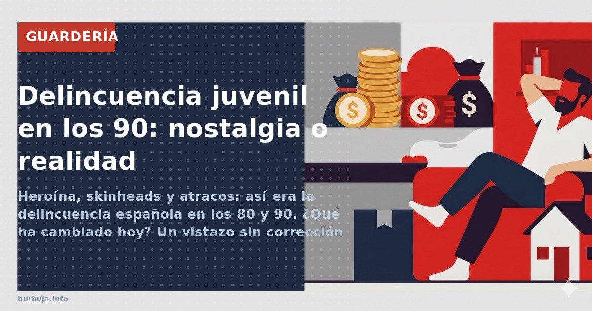 Heroína, skinheads y atracos: así era la delincuencia española en los 80 y 90. ¿Qué ha cambiado hoy? Un vistazo sin correcció