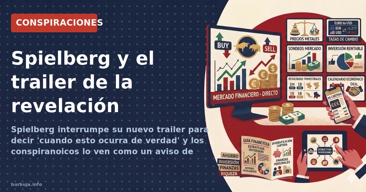 ¿Spielberg nos avisa de aliens en su nuevo tráiler?