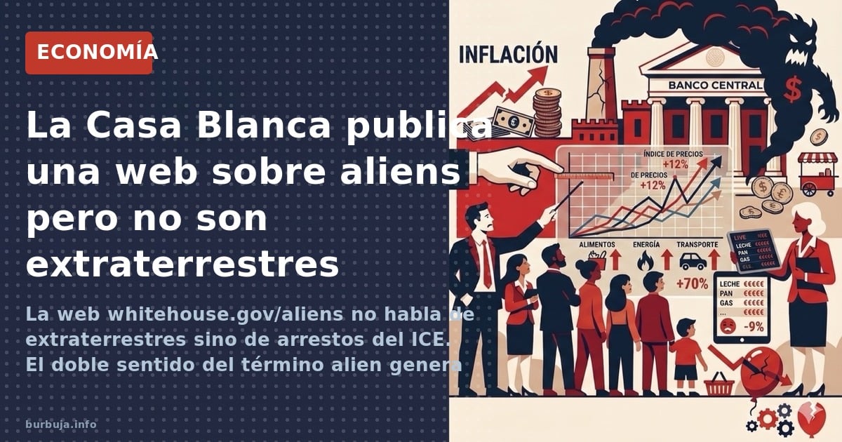 La Casa Blanca publica una web con la url /aliens/ que parece anunciar extraterrestres, pero es un mapa de detenciones del IC