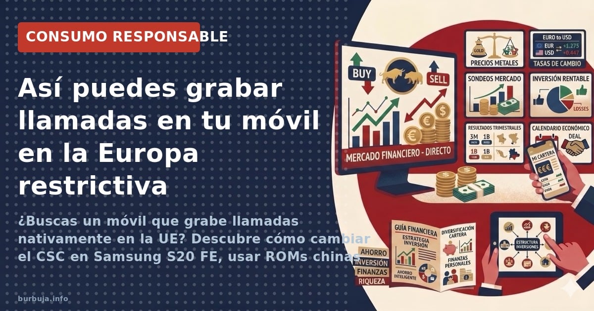 Tu móvil europeo no graba llamadas. Alternativas técnicas, legales y hasta un captador de los 80 que sigue siendo más fiable 