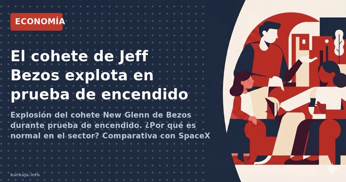 La explosión del New Shepard durante pruebas reabre el debate: ¿fracaso o parte del desarrollo espacial? Críticas a Bezos fre
