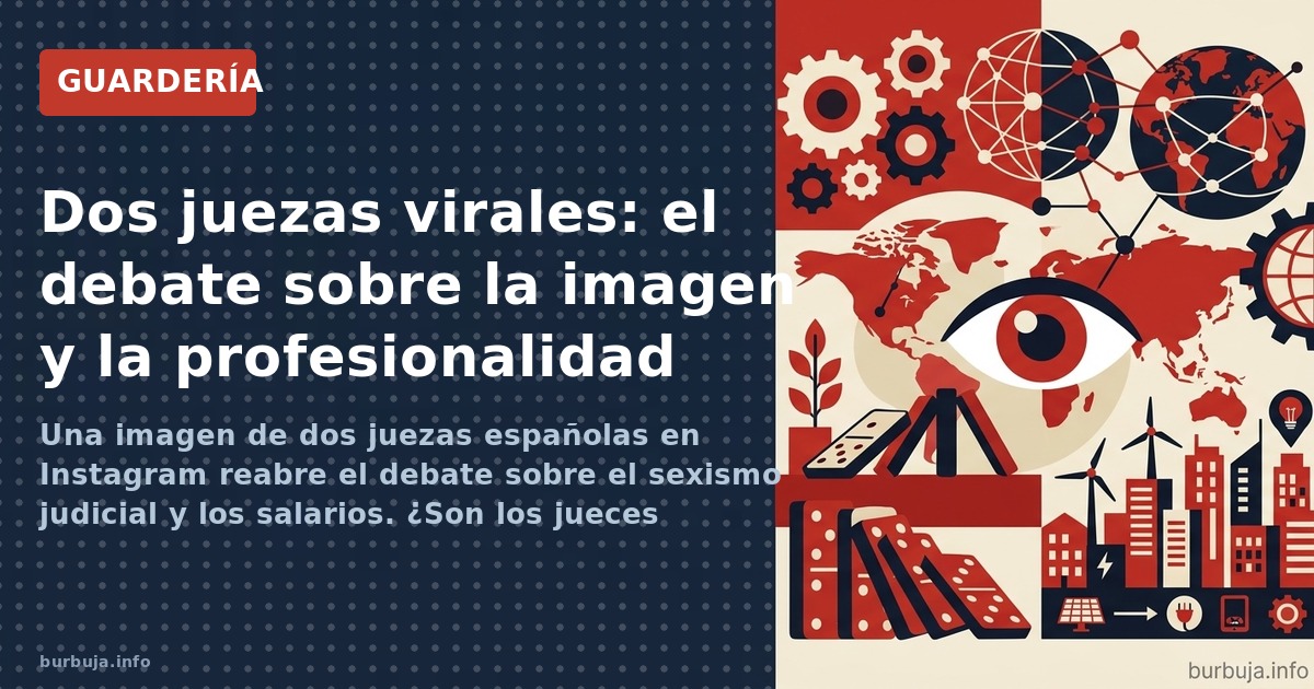 Dos juezas virales: el debate sobre la imagen y la profesionalidad
