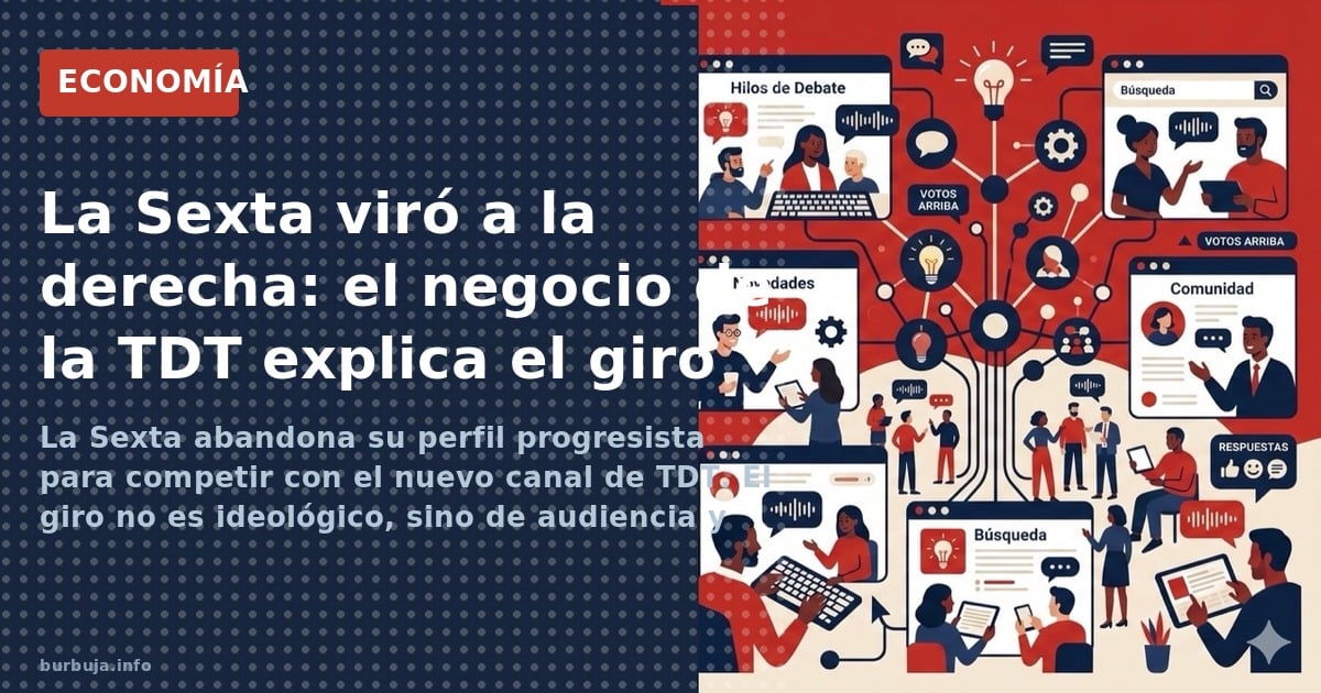 La Sexta muta de icono progre a línea editorial que avergonzaría a Intereconomía. ¿Presión del IBEX, llegada de La Séptima o 