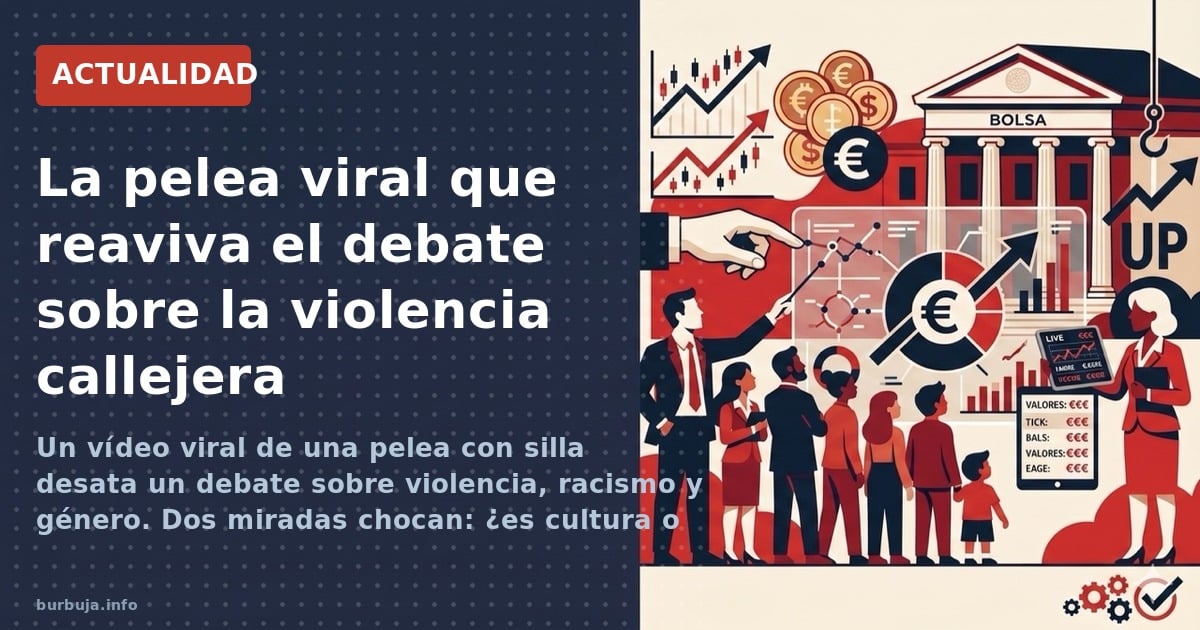 Un vídeo viral de una pelea con silla desata un debate sobre violencia, racismo y género. Dos miradas chocan: ¿es cultura o f