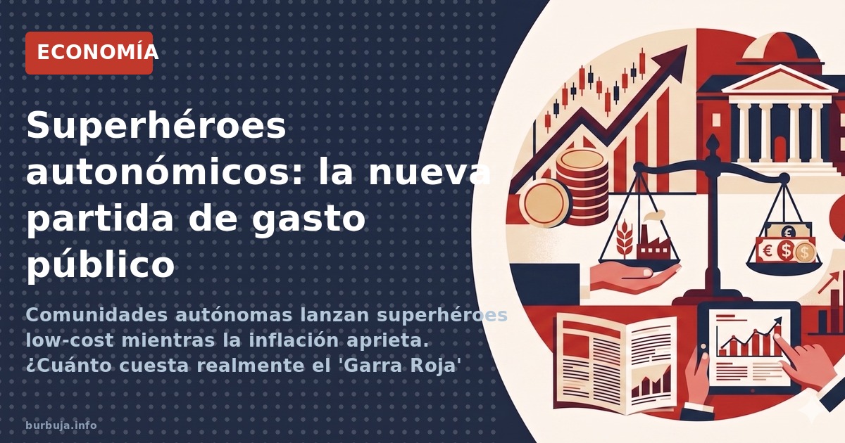 Superhéroes autonómicos: la nueva partida de gasto público