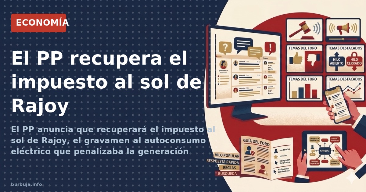 El PP, que prometió bajar impuestos, podría resucitar el gravamen al autoconsumo. El debate se divide entre quienes lo dan po