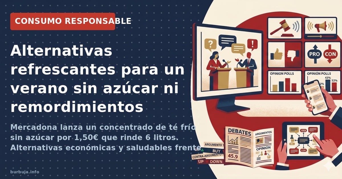 Té soluble a 0,21 €/litro: análisis de ingredientes, edulcorantes y alternativas naturales para un consumo responsable en ver