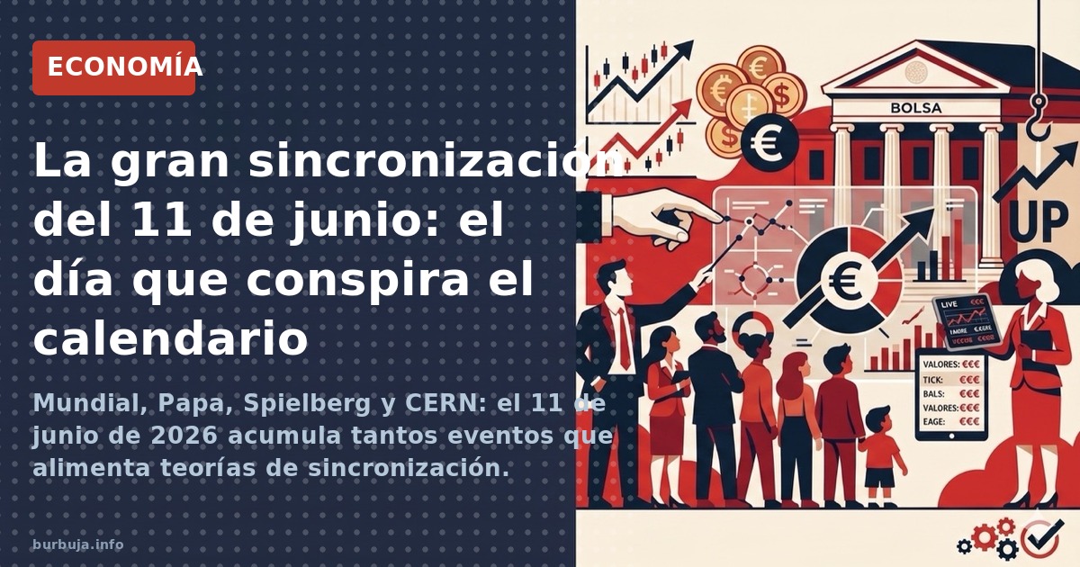 Mundial, Papa, Spielberg y CERN: el 11 de junio de 2026 acumula tantos eventos que alimenta teorías de sincronización. ¿Coinc