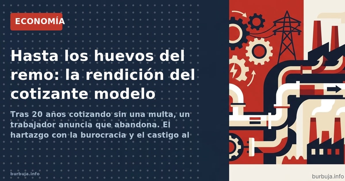 El déficit de la Seguridad Social supera los 55.000 millones y los trabajadores 'modelo' se plantean dejar de cotizar. Anális