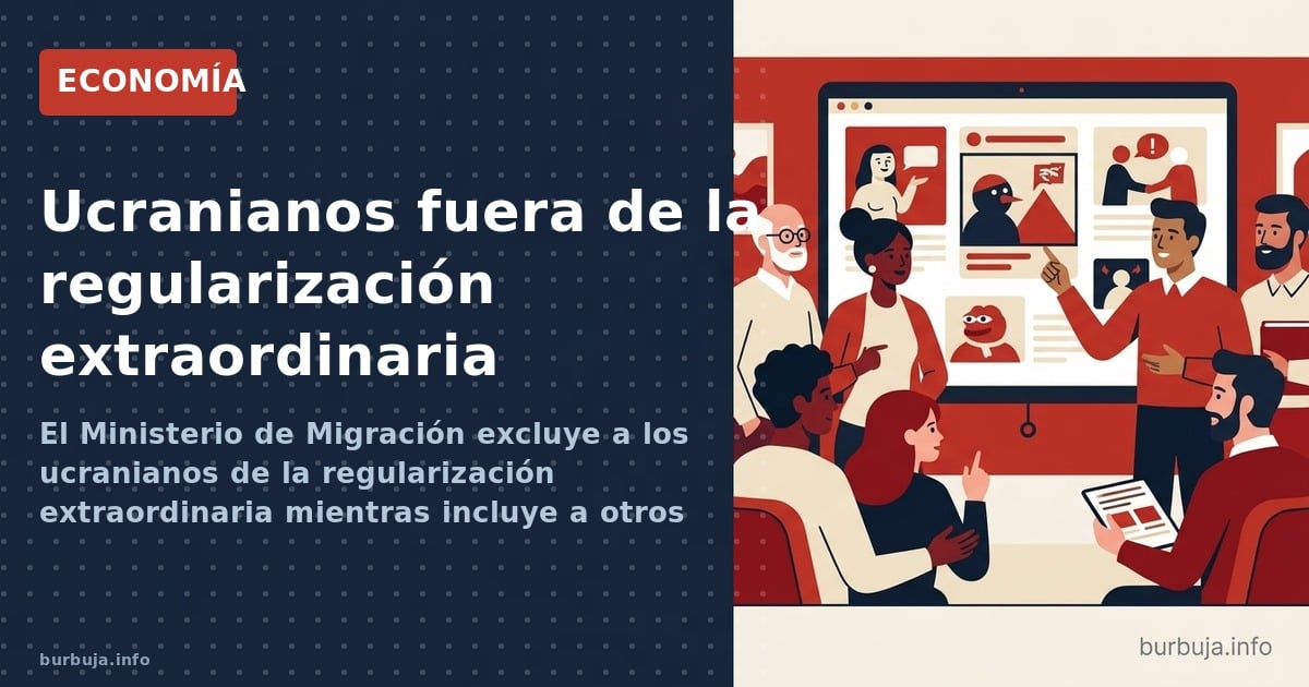 El Ministerio de Migración excluye a los ucranianos de la regularización. ¿Discriminación o presión de Ucrania? El debate est