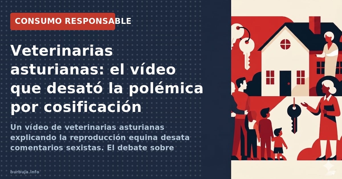 Un vídeo de veterinarias asturianas explicando la reproducción equina desata comentarios sexistas. El debate sobre cosificaci