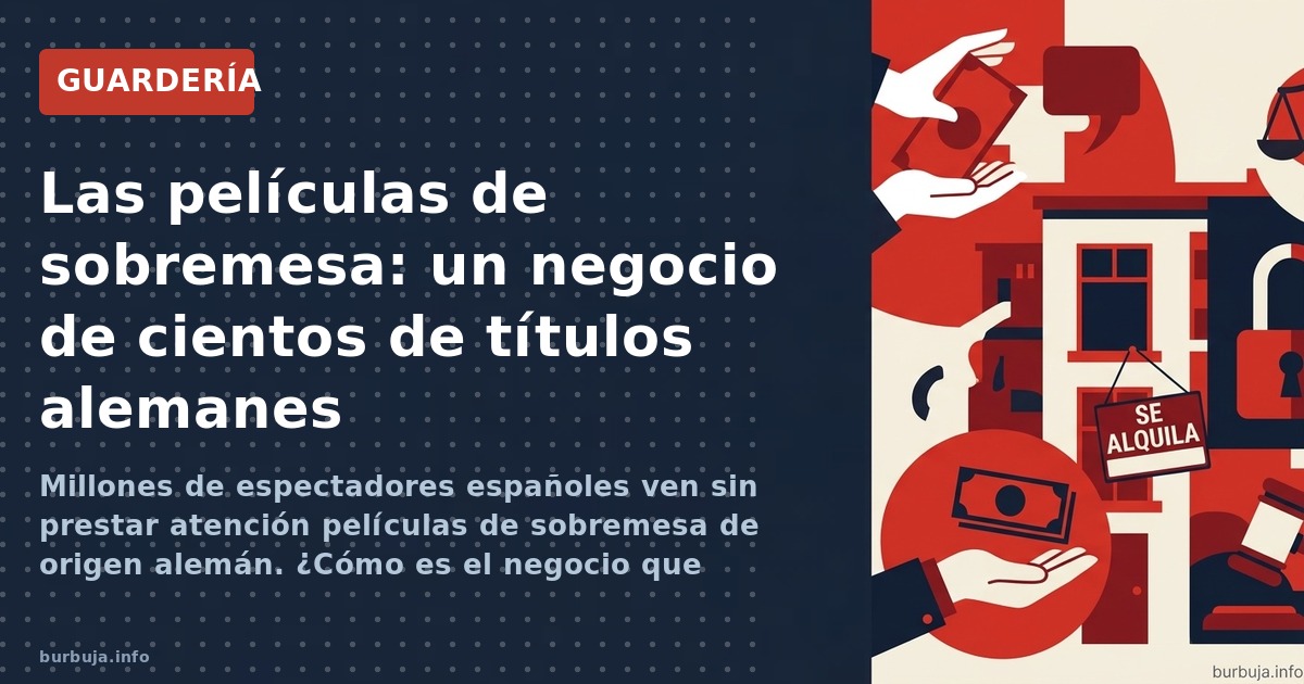 Millones de espectadores españoles ven sin prestar atención películas de sobremesa de origen alemán. ¿Cómo es el negocio que 