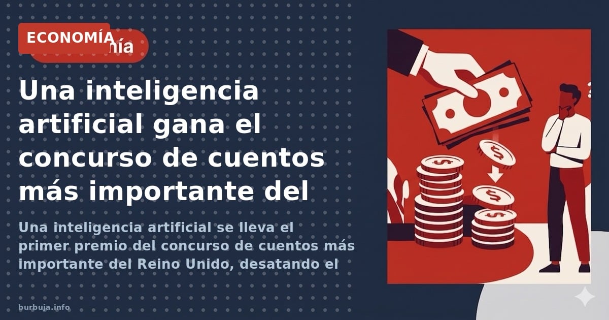Una inteligencia artificial gana el concurso de cuentos más importante del Reino Unido
