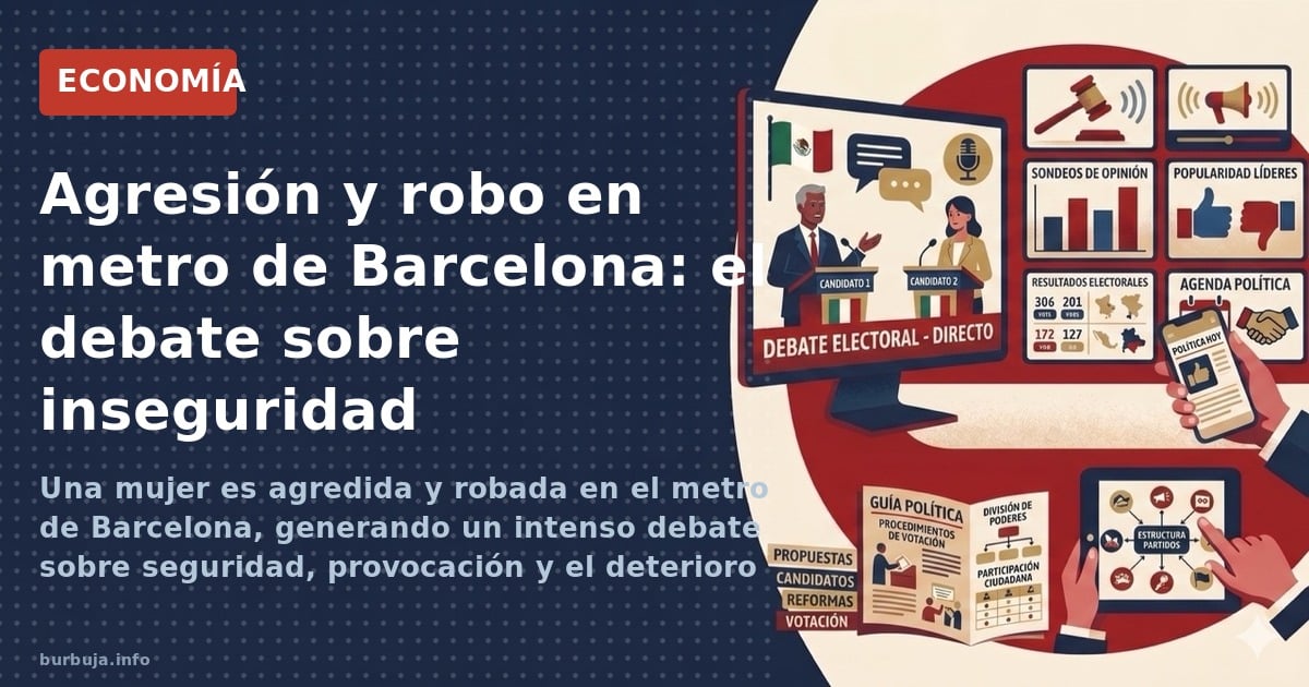 Video viral: mujer agrede en el metro de Barcelona, recibe una paliza colectiva y es robada. Dos lecturas de un episodio que 