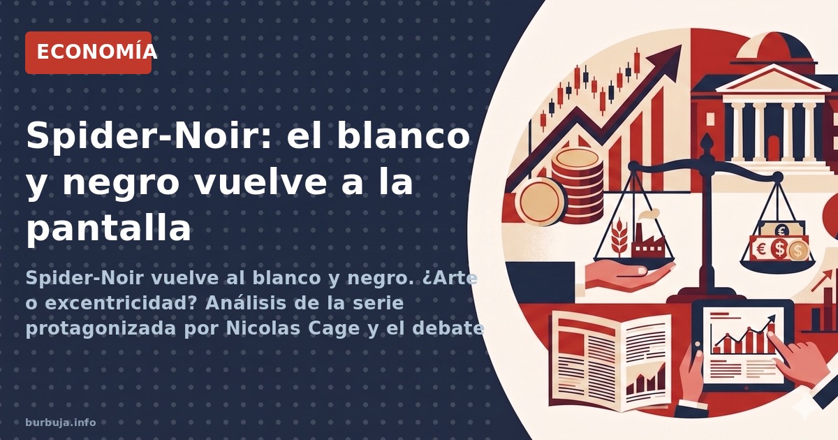Spider-Noir vuelve al blanco y negro. ¿Arte o excentricidad? Análisis de la serie protagonizada por Nicolas Cage y el debate 
