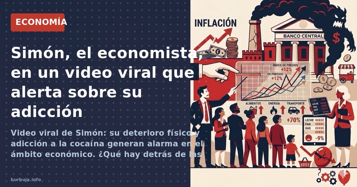 El gurú económico Simón de la Nava aparece en un vídeo en estado crítico por consumo de drogas. Tras años predicando el diner