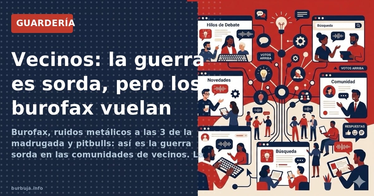 Ruidos, garajes y derramas: así se vive en comunidad