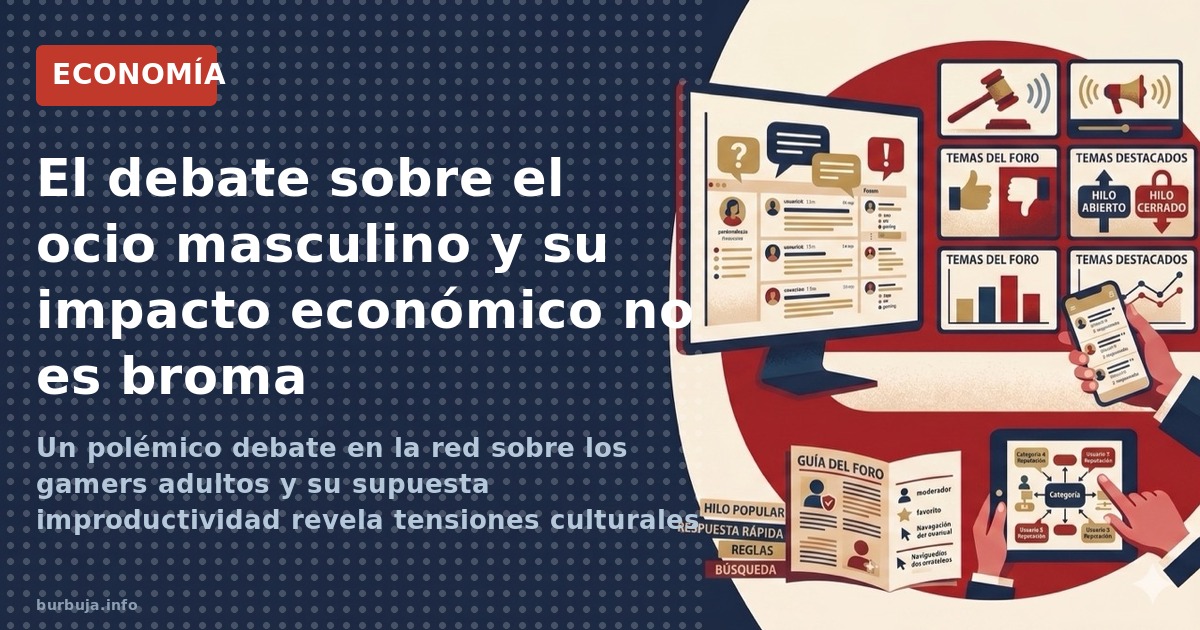 Un polémico debate en la red sobre los gamers adultos y su supuesta improductividad revela tensiones culturales con impacto e