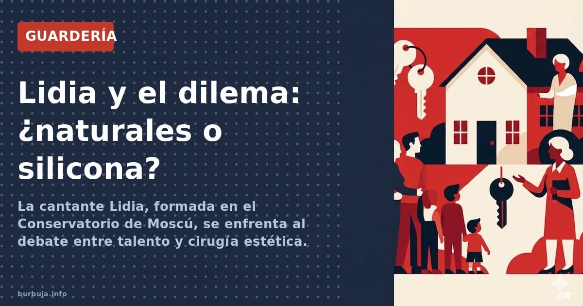La cantante Lidia, formada en el Conservatorio de Moscú, se enfrenta al debate entre talento y cirugía estética. ¿Importa si 