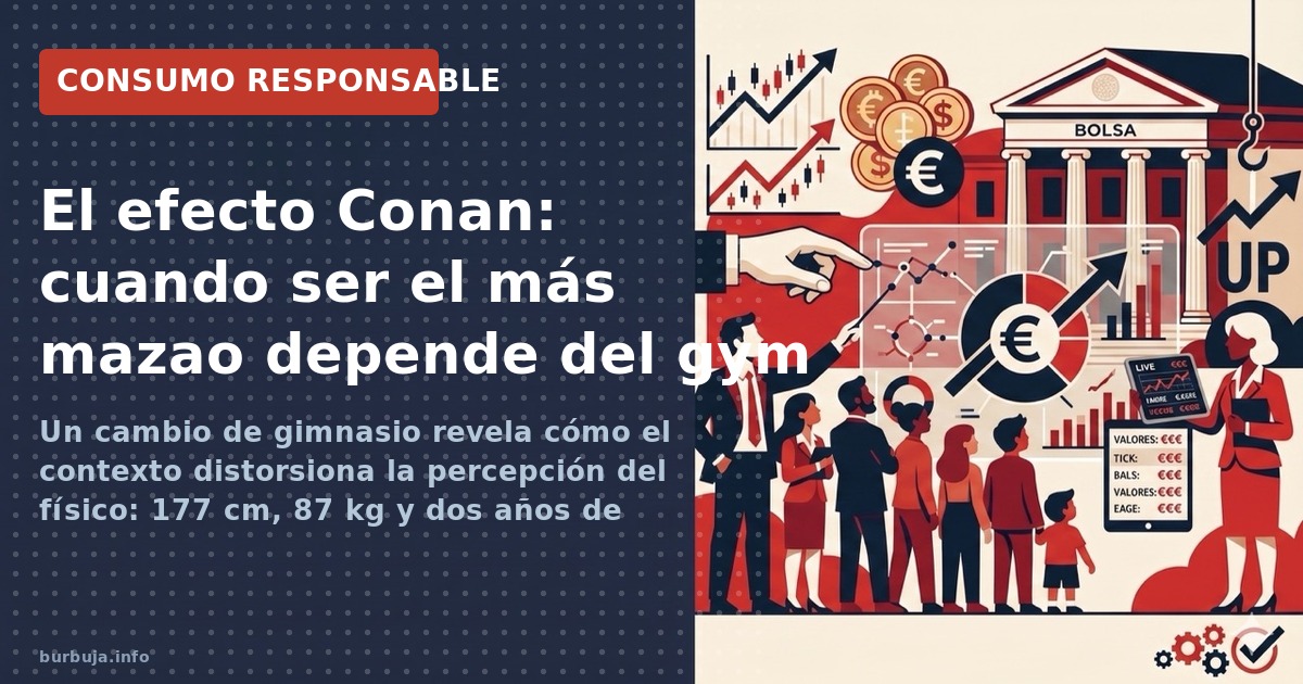 Un cambio de gimnasio revela cómo el contexto distorsiona la percepción del físico: 177 cm, 87 kg y dos años de entrenamiento