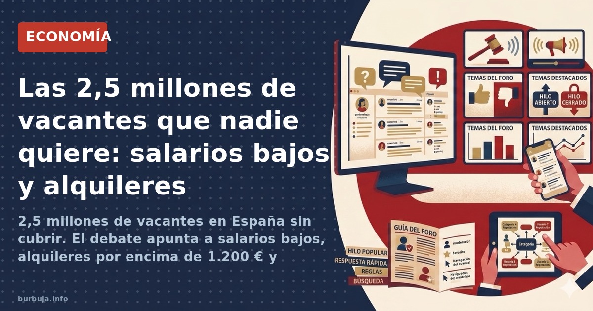 Gráfico comparativo entre vacantes declaradas por CEPYME y paro registrado en España