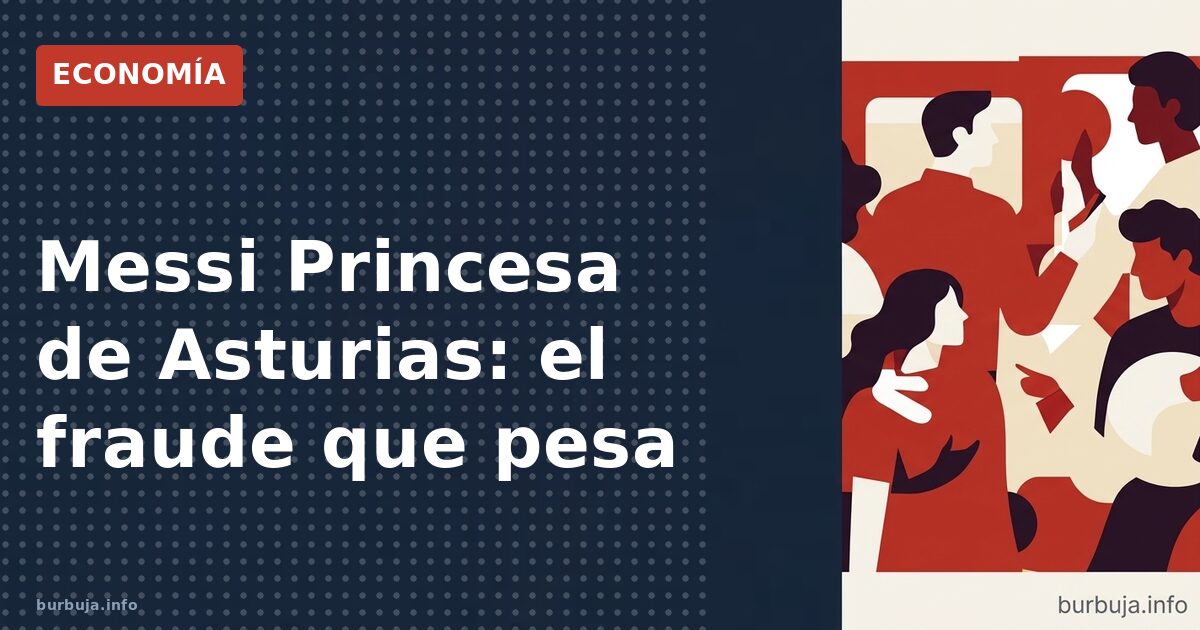 Messi: premio y condena fiscal