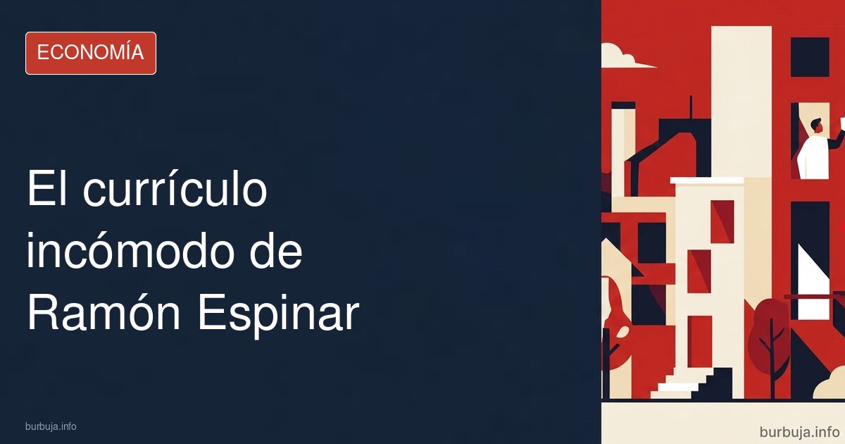 El currículo incómodo de Ramón Espinar