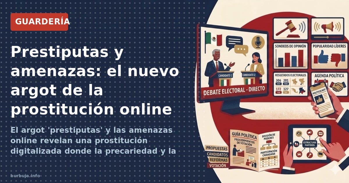 El argot 'prestiputas' y las amenazas online revelan una prostitución digitalizada donde la precariedad y la coacción marcan 