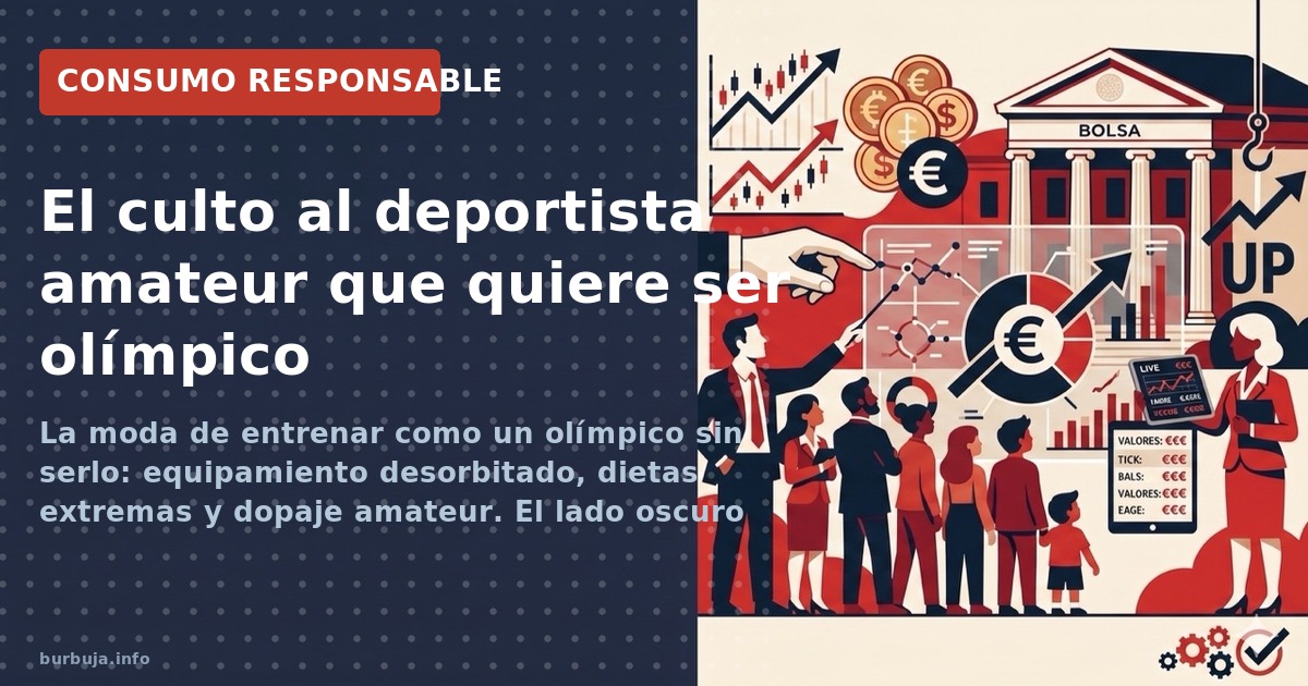 La moda de entrenar como un olímpico sin serlo: equipamiento desorbitado, dietas extremas y dopaje amateur. El lado oscuro de