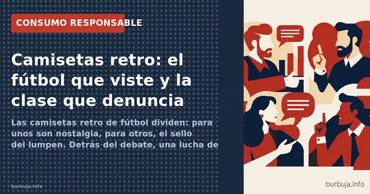 Las camisetas retro de fútbol dividen: para unos son nostalgia, para otros, el sello del lumpen. Detrás del debate, una lucha