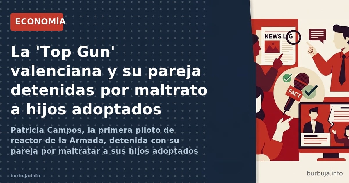 La 'Top Gun' valenciana detenida por maltratar a sus hijos