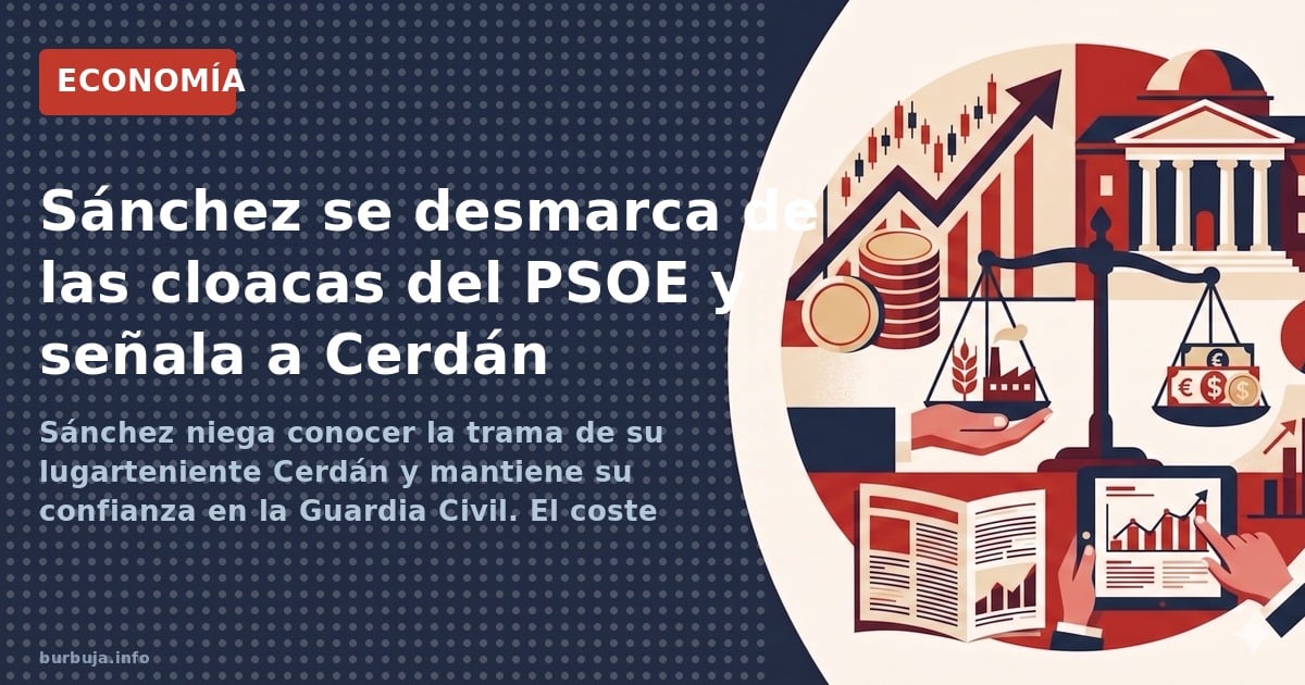 Pedro Sánchez asegura que no sabía nada de la trama de cloacas de Santos Cerdán. ¿Incompetencia o mentira? Analizamos las dos
