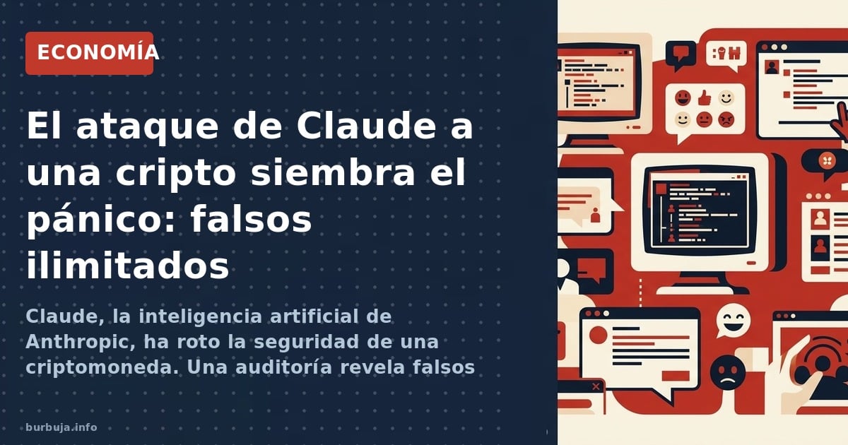 Claude, la inteligencia artificial de Anthropic, ha roto la seguridad de una criptomoneda. Una auditoría revela falsos ilimit