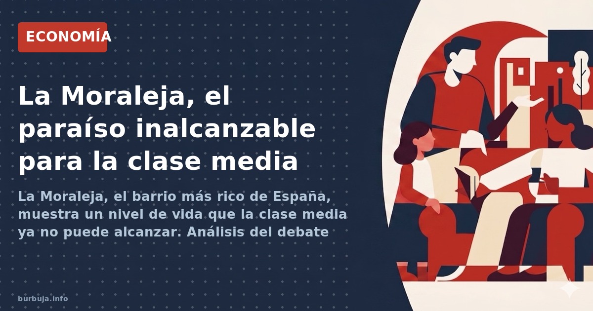 Un reportaje sobre el barrio más rico de España revela menús de 13€, farmacéuticos con parcelas de 1.700 m2 y un debate sobre