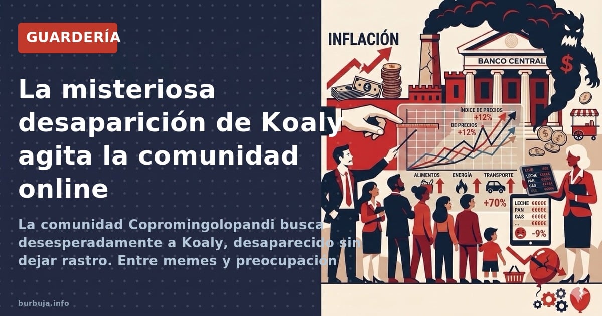 La comunidad Copromingolopandi busca desesperadamente a Koaly, desaparecido sin dejar rastro. Entre memes y preocupación real