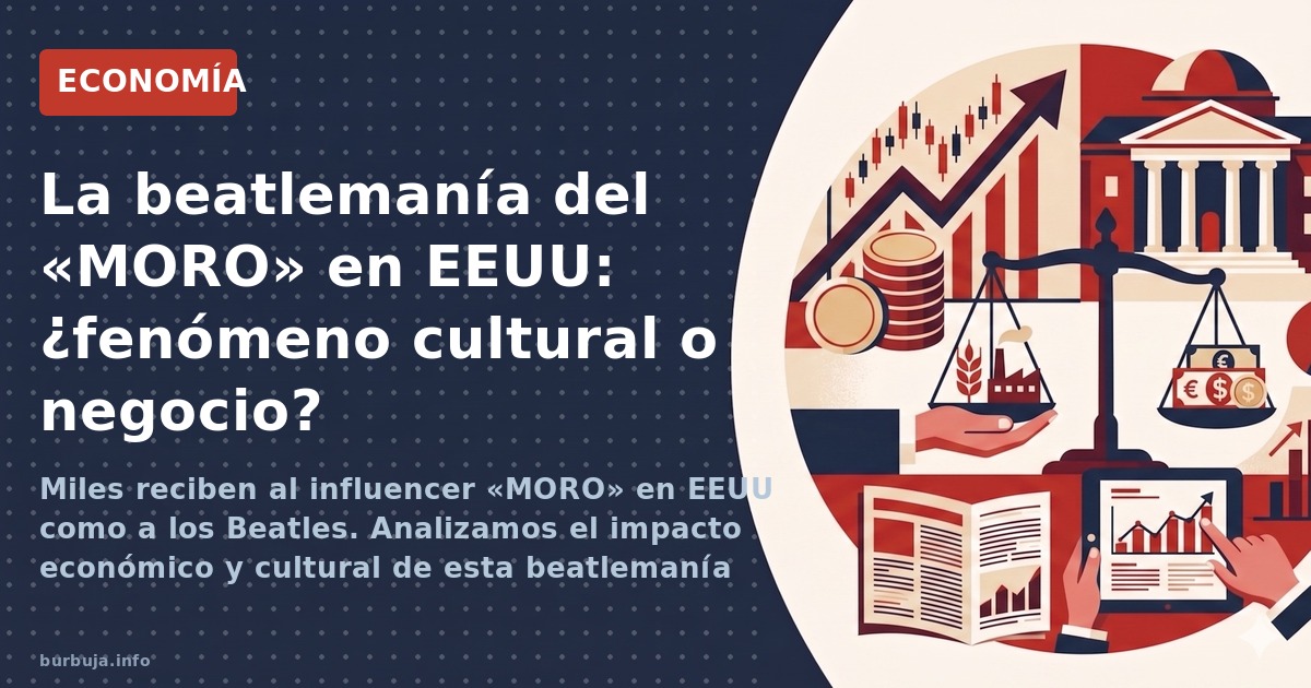 Miles reciben al influencer «MORO» en EEUU como a los Beatles. Analizamos el impacto económico y cultural de esta beatlemanía