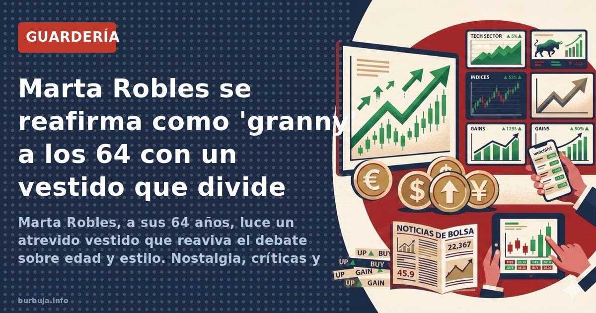 Marta Robles, a sus 64 años, luce un atrevido vestido que reaviva el debate sobre edad y estilo. Nostalgia, críticas y un dob