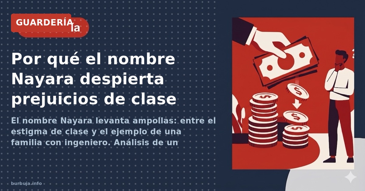 El nombre Nayara levanta ampollas: entre el estigma de clase y el ejemplo de una familia con ingeniero. Análisis de un debate
