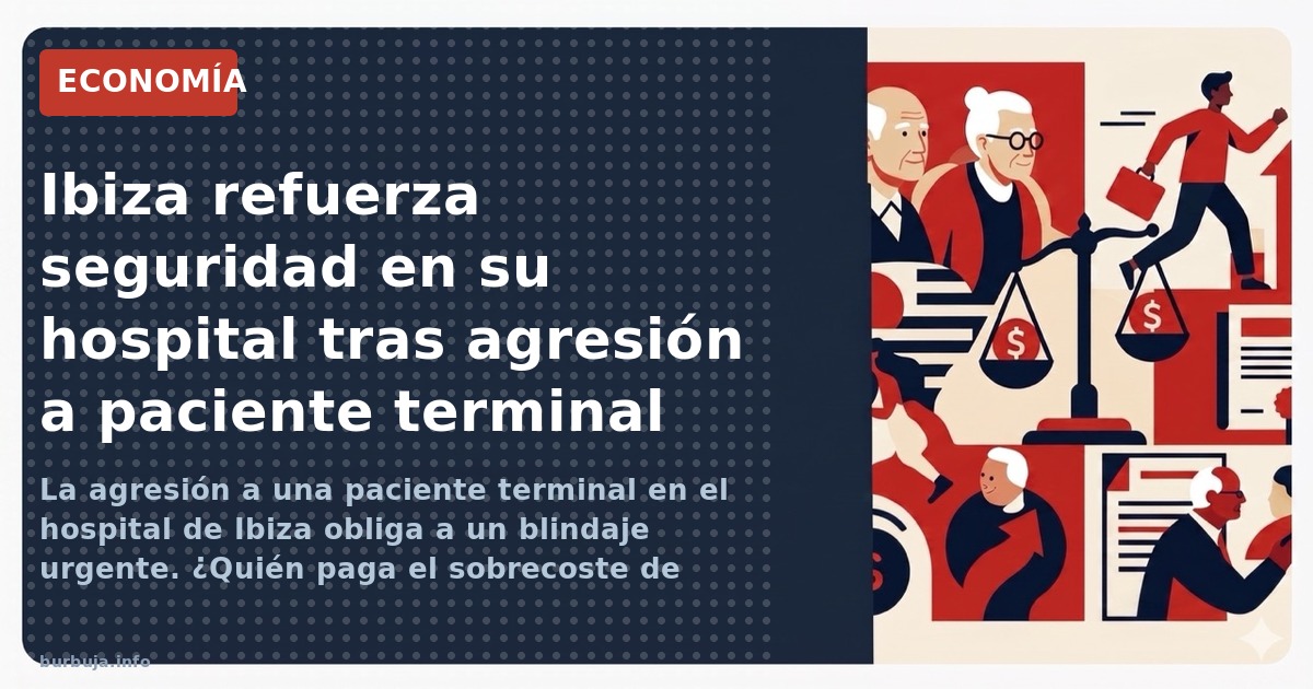 La agresión a una paciente terminal en el hospital de Ibiza obliga a un blindaje urgente. ¿Quién paga el sobrecoste de seguri