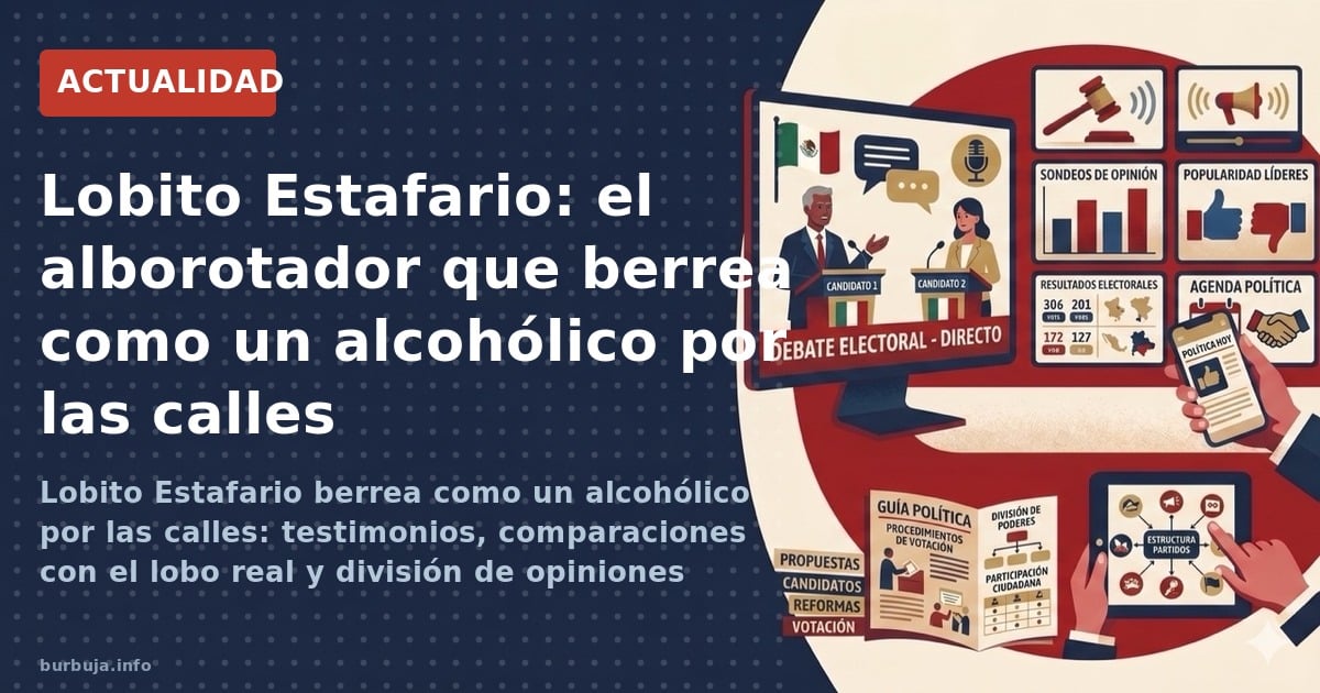 Lobito Estafario berrea como un alcohólico por las calles: testimonios, comparaciones con el lobo real y división de opinione
