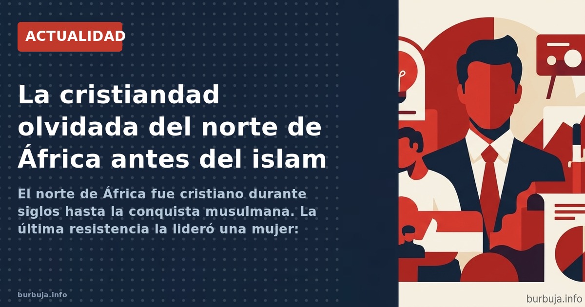 El norte de África fue cristiano durante siglos hasta la conquista musulmana. La última resistencia la lideró una mujer: Kahi