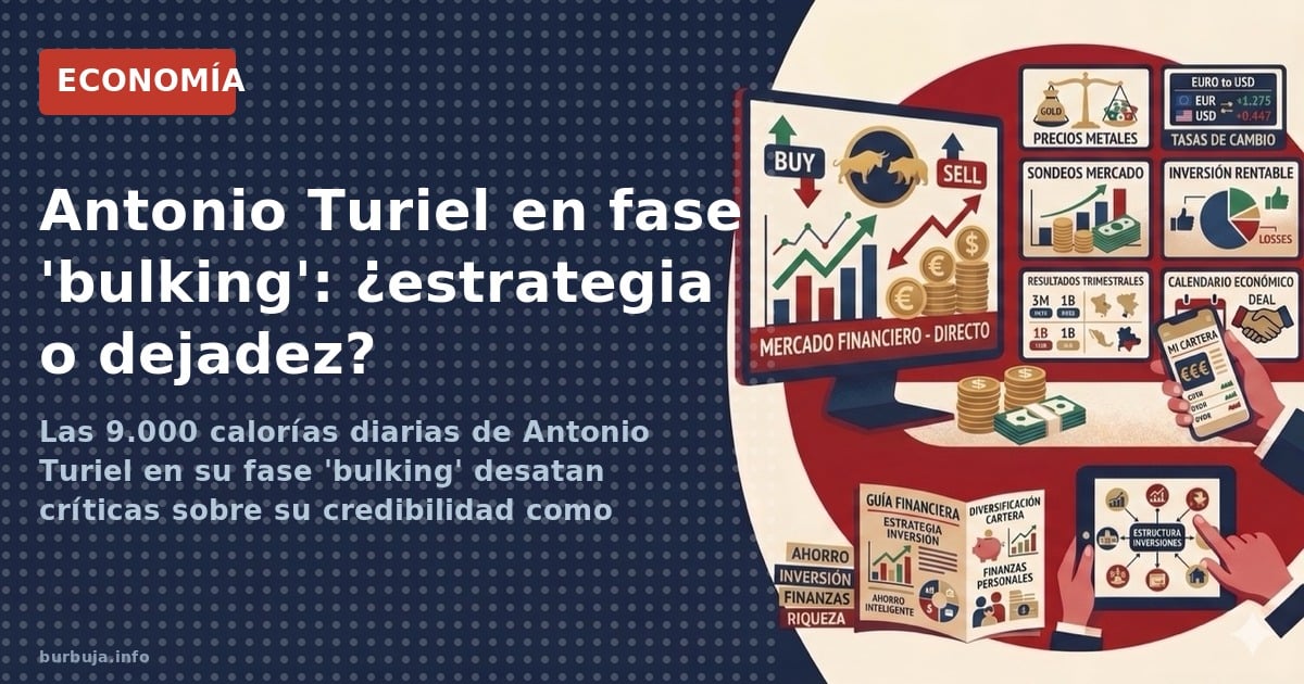 Las 9.000 calorías diarias de Antonio Turiel en su fase 'bulking' desatan críticas sobre su credibilidad como analista del co