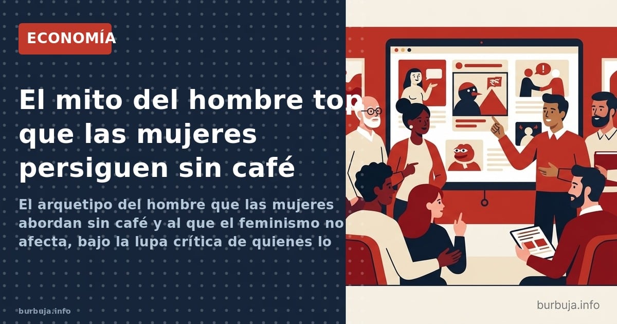 El arquetipo del hombre que las mujeres abordan sin café y al que el feminismo no afecta, bajo la lupa crítica de quienes lo 